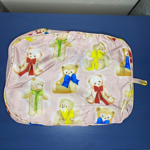 BAGGU Large Packing Cube Fancy Animals Teddy Bear Print NWOT - Picture 2 of 6